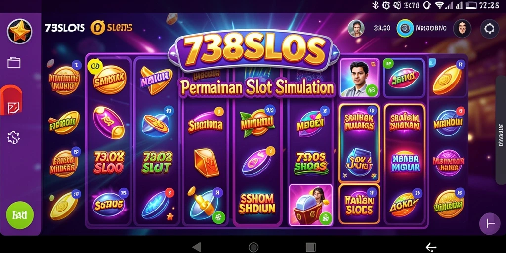 Screenshot utama 738SLOTS menampilkan gameplay yang dinamis dan menghibur.