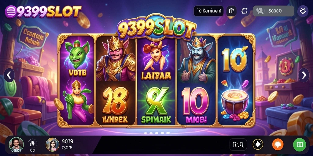 Gameplay menggembirakan di 9399SLOT yang penuh warna.