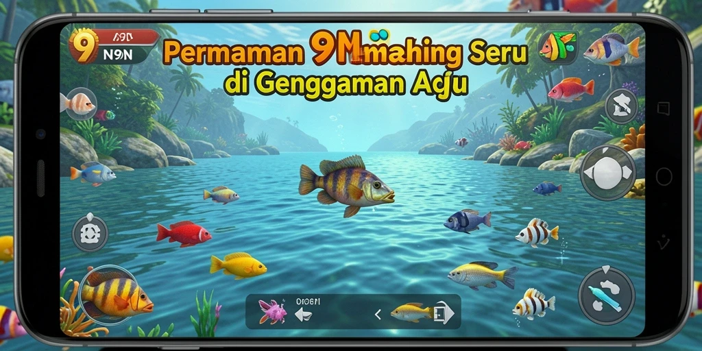 Tangkapan ikan besar di game 9N9N dengan grafis menawan.
