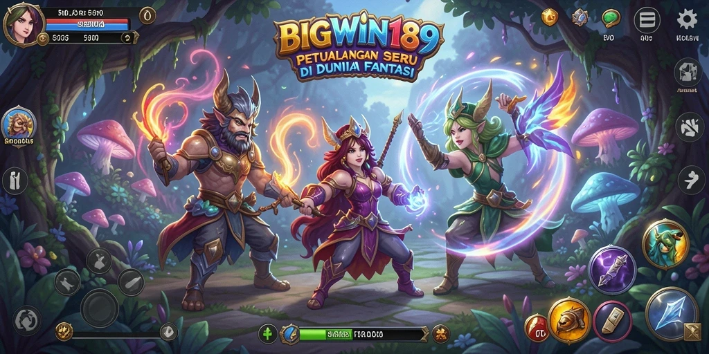 Tangkapan layar menampilkan gameplay menakjubkan dalam petualangan seru BIGWIN189.