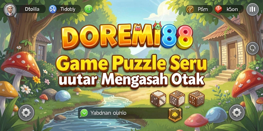 Screenshot gameplay DOREMI88 menampilkan tantangan Puzzle yang seru.
