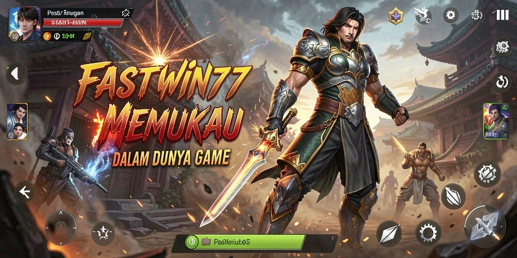Tangkapan layar gameplay pertarungan dalam FASTWIN77 yang memukau.