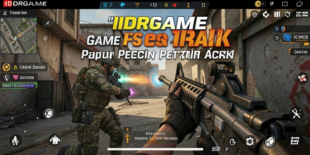 Tampilan gameplay yang intens dan menegangkan dari IDRGAME.