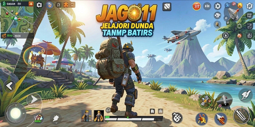 Tampilan gameplay JAGO11 yang memukau dalam dunia Open World.