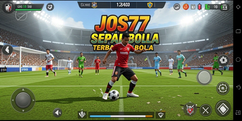 Tampilan luar biasa dari gameplay sepak bola JOS77.