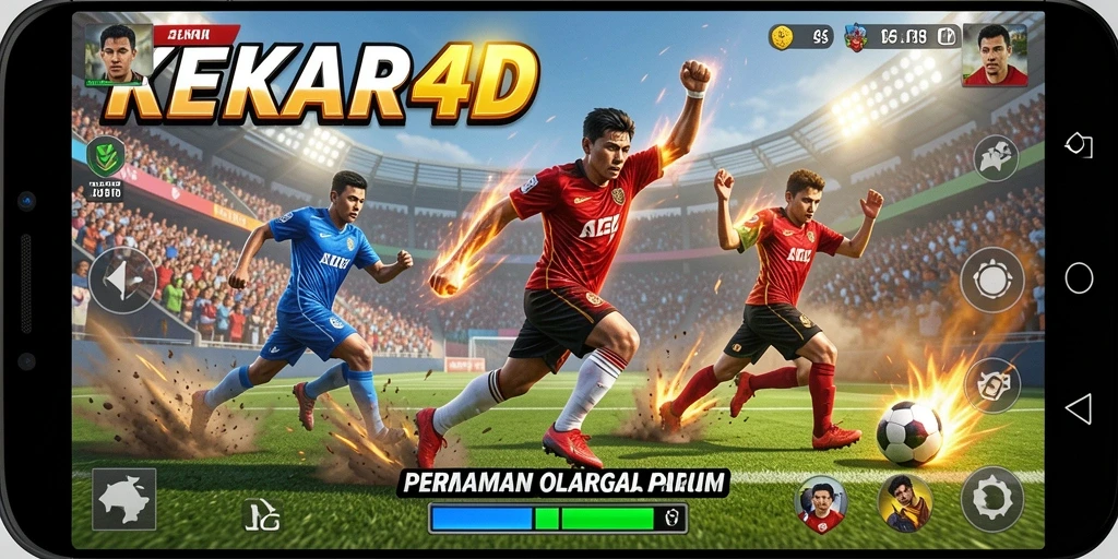 Tampilan gameplay seru di KEKAR4D dengan berbagai cabang olahraga.