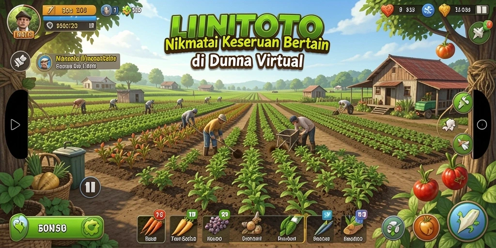 Gameplay seru dan interaktif di dunia pertanian LINITOTO.