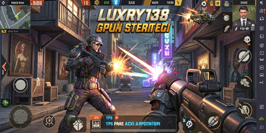 Screenshot menampilkan momen pertarungan mendebarkan dalam LUXURY138.
