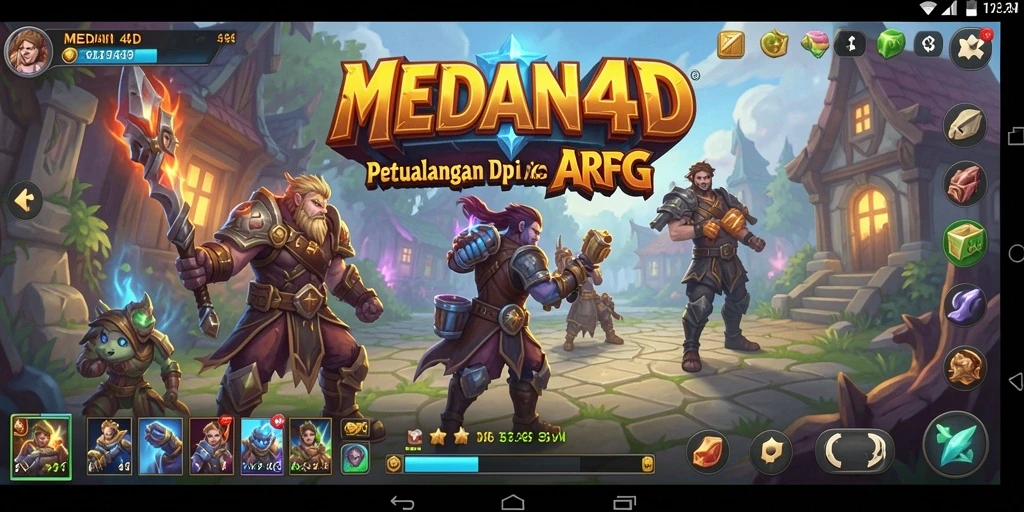 Gameplay seru dan mendebarkan di dunia MEDAN4D.